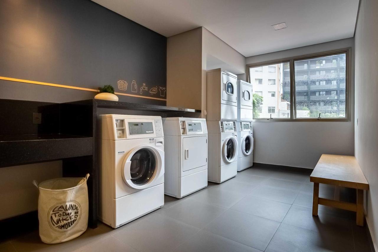 Studio Vl Madalena Perto Metro São Paulo Buitenkant foto